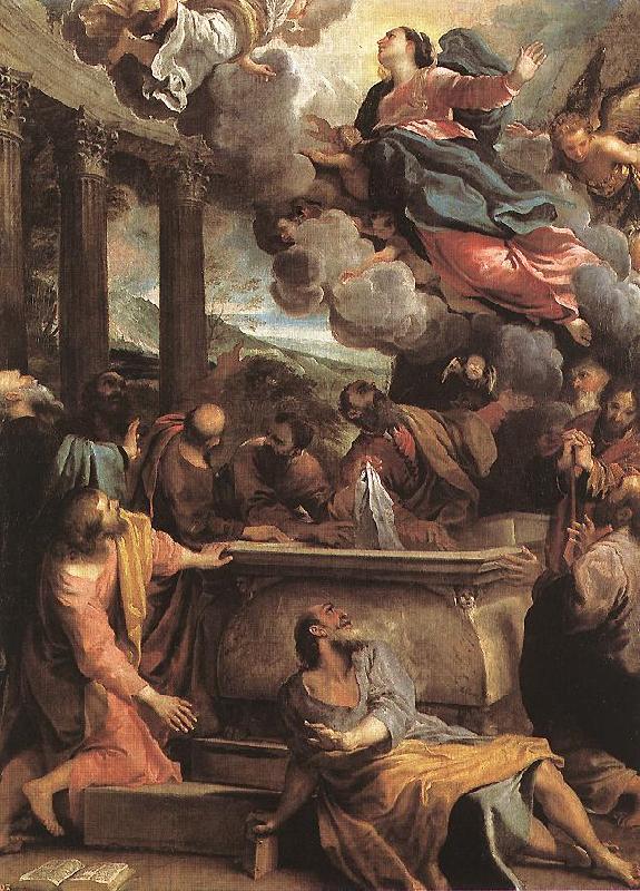 CARRACCI, Annibale Assumption of the Virgin sdf France oil painting art